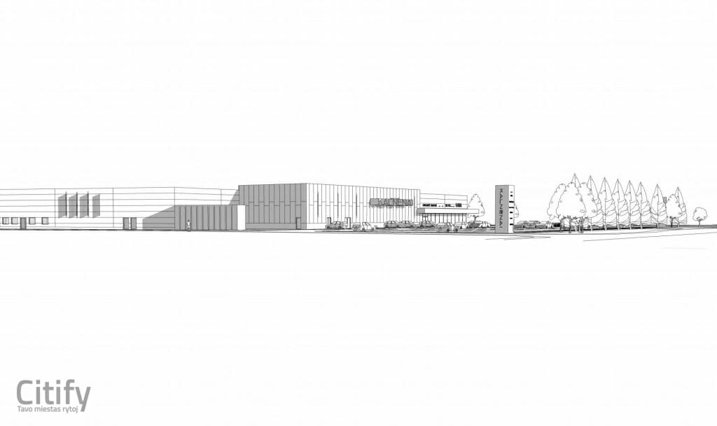 Maxima Moravų g. (Moravų g. 7) - Pārtikas veikals - vizualizācija