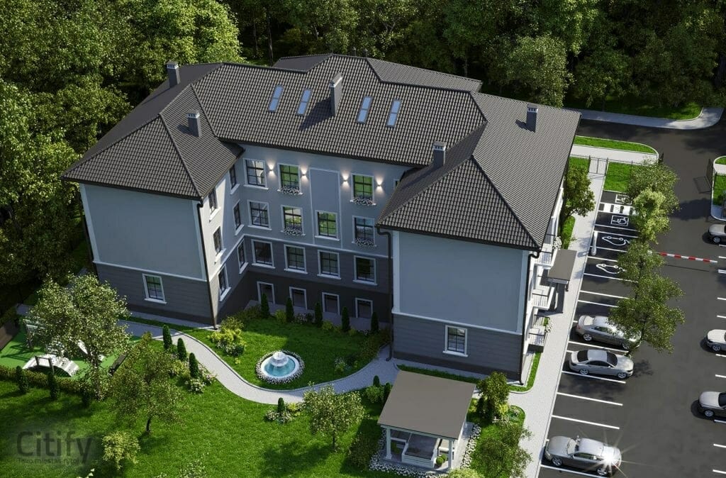 Pažaislio apartamentai 1 etapas (Betonuotojų g. 4) - Daugiabutis - vizualizacija