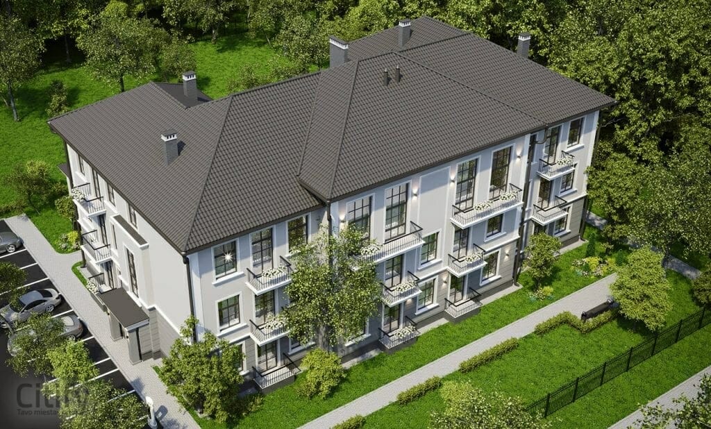 Pažaislio apartamentai 1 etapas (Betonuotojų g. 4) - Daugiabutis - vizualizacija