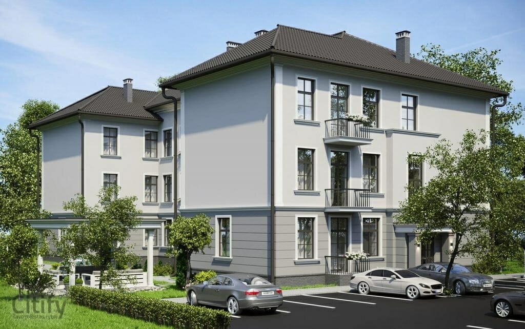 Pažaislio apartamentai 1 etapas (Betonuotojų g. 4) - Daugiabutis - vizualizacija