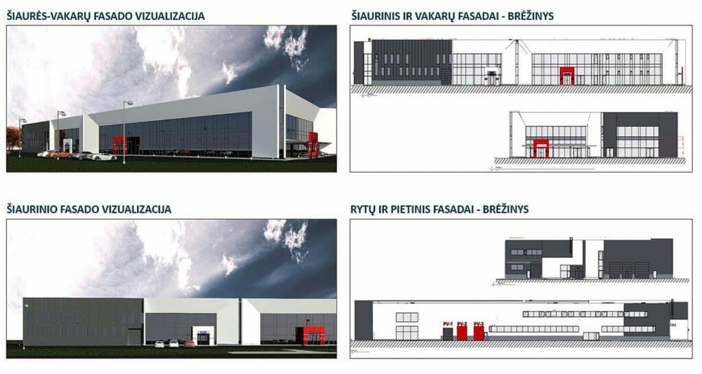 Tokvila centras Savanorių pr. 274 (Savanorių pr. 274) - Autosalons / Auto apkalpošanas centrs - vizualizācija
