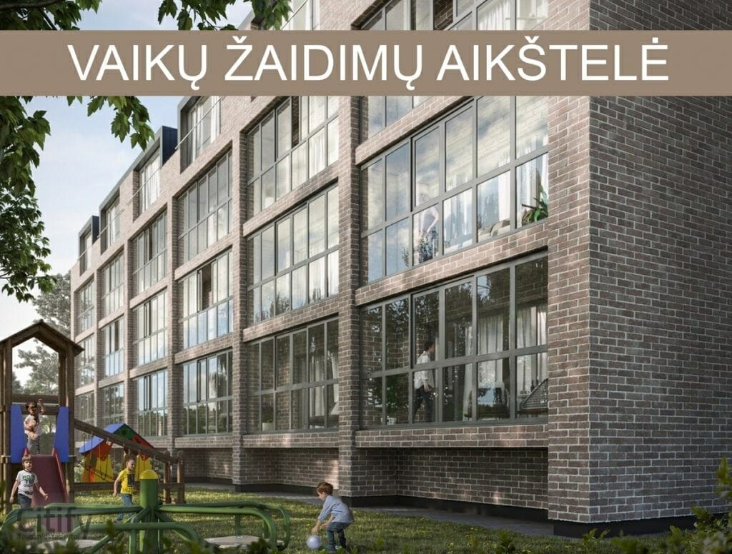 Tvirtovės 83 (Tvirtovės al. 83) - Daugiabutis - vizualizacija