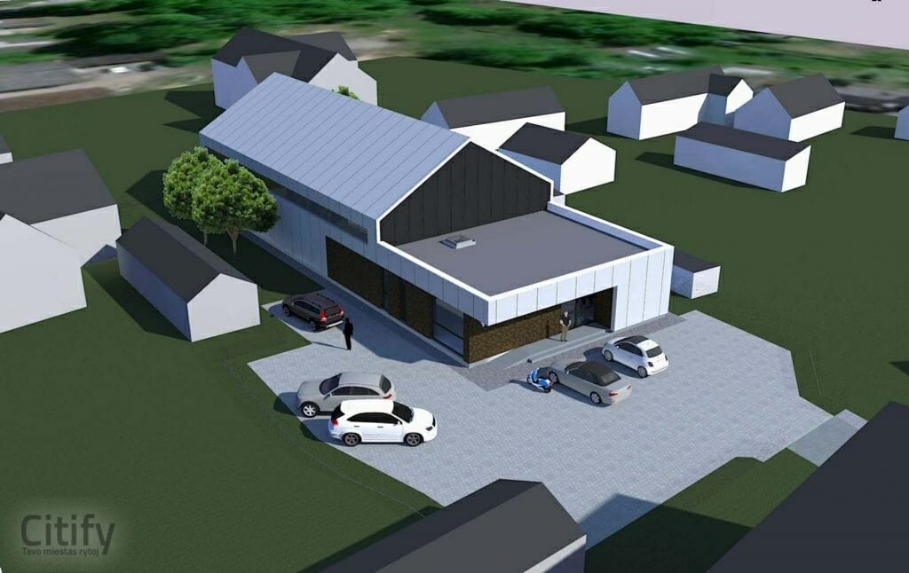 A. Kojelavičiaus g. 113 (A. Kojelavičiaus g. 113) - Fitnesa centrs - vizualizācija