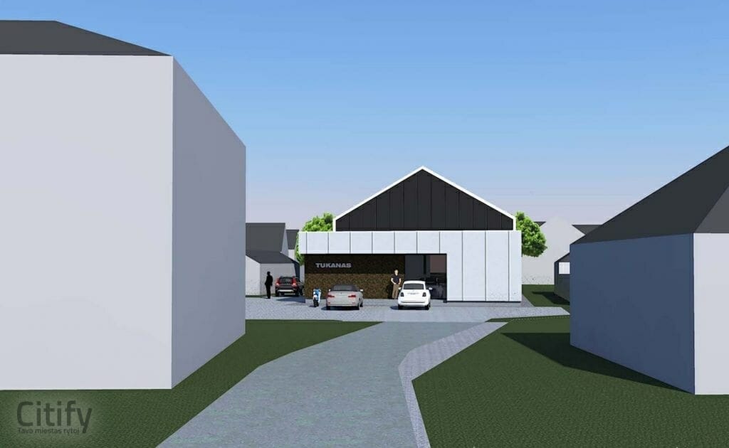 A. Kojelavičiaus g. 113 (A. Kojelavičiaus g. 113) - Fitnesa centrs - vizualizācija