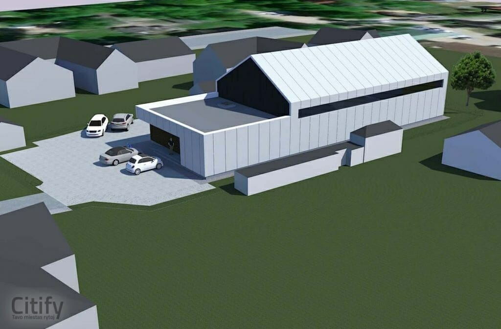 A. Kojelavičiaus g. 113 (A. Kojelavičiaus g. 113) - Fitnesa centrs - vizualizācija