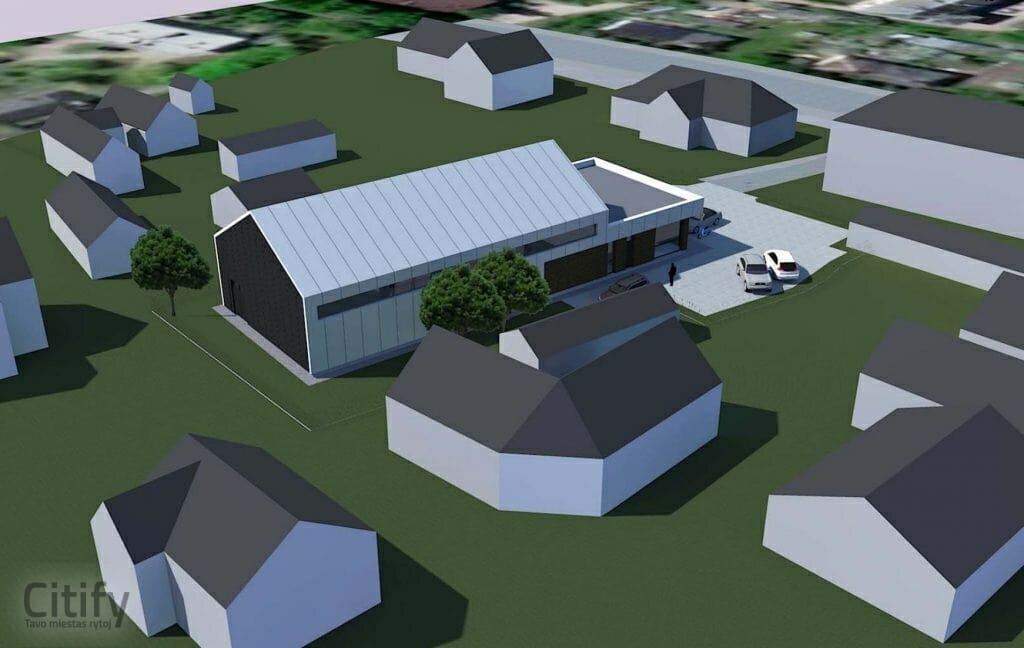 A. Kojelavičiaus g. 113 (A. Kojelavičiaus g. 113) - Fitnesa centrs - vizualizācija