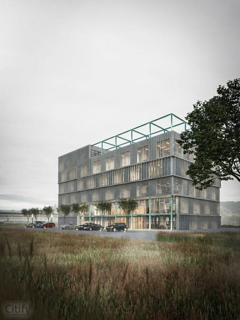 Alia (Raudondvario pl. 107) - Office center - visualization