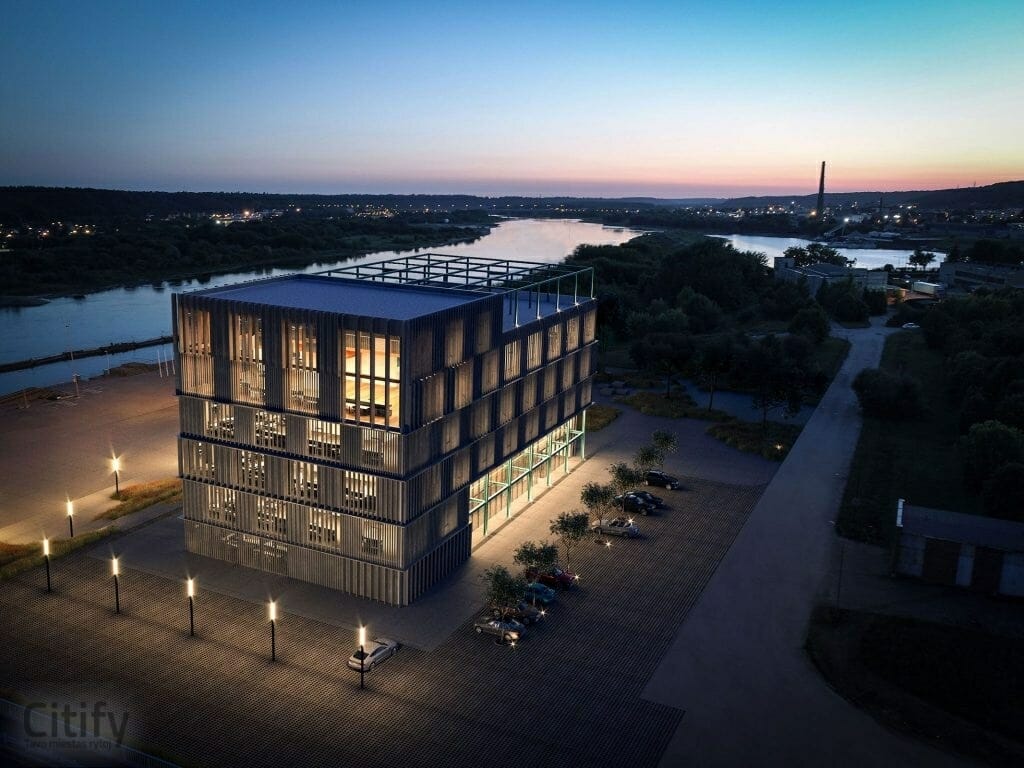 Alia (Raudondvario pl. 107) - Office center - visualization