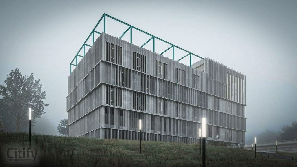 Alia (Raudondvario pl. 107) - Office center - visualization