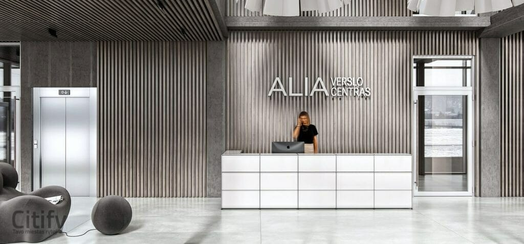 Alia (Raudondvario pl. 107) - Office center - visualization