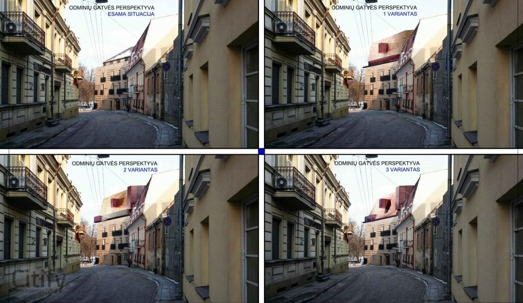 Amberton rekonstrukcija (L. Stuokos-Gucevičiaus g. 1) - Hotel - visualization