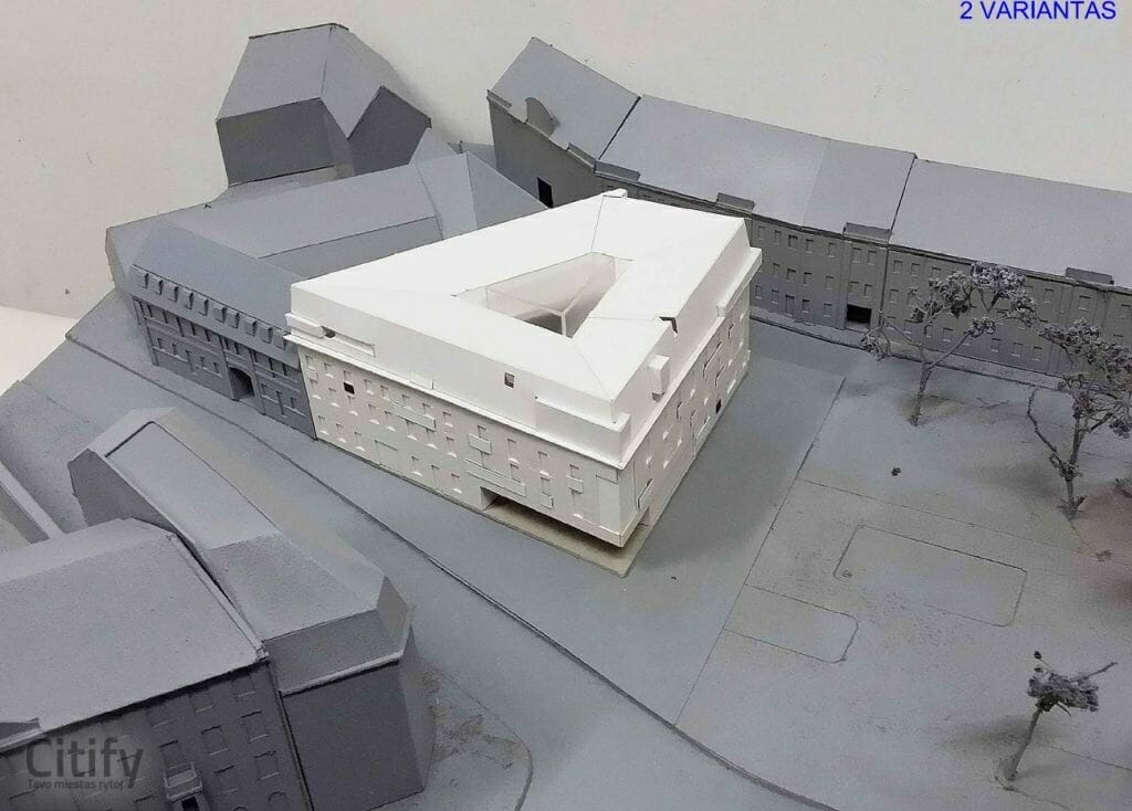 Amberton rekonstrukcija (L. Stuokos-Gucevičiaus g. 1) - Hotel - visualization