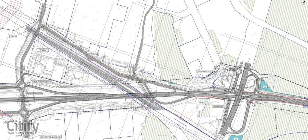 Abiejų Tautų Respublikos pl. rekonstrukcija (Galvės g.) - Ceļš - vizualizācija