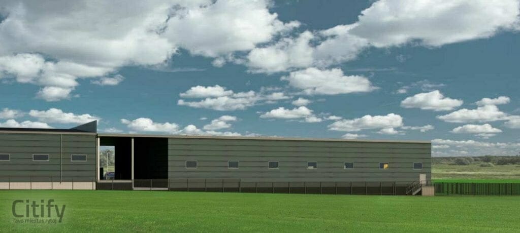 Gaujos g. 22 (Gaujos g. 22) - Sandėlys / Platinimo centras - vizualizacija