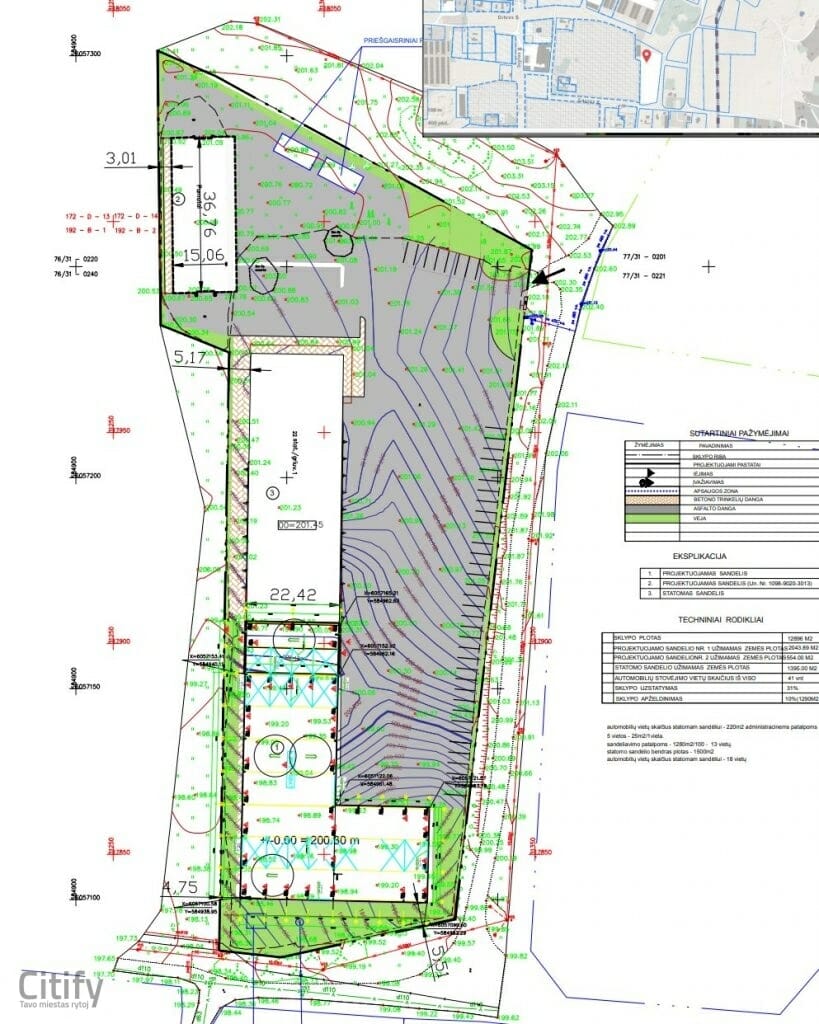 Gaujos g. 22 (Gaujos g. 22) - Sandėlys / Platinimo centras - vizualizacija