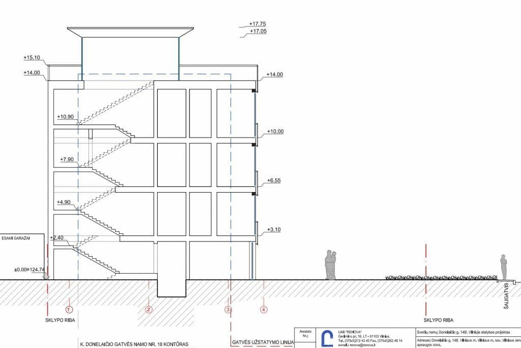 K. Donelaičio g. 14B (K. Donelaičio g. 14B) - Daudzdzīvokļu nams - vizualizācija