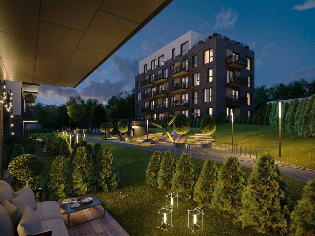 LINK TEN (Linkmenų g. 19) - Multi apartment - visualization