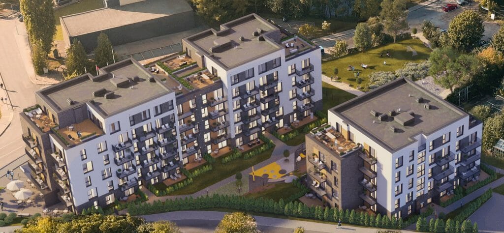 LINK TEN (Linkmenų g. 19) - Multi apartment - visualization