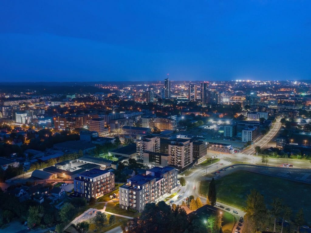 LINK TEN (Linkmenų g. 19) - Multi apartment - visualization