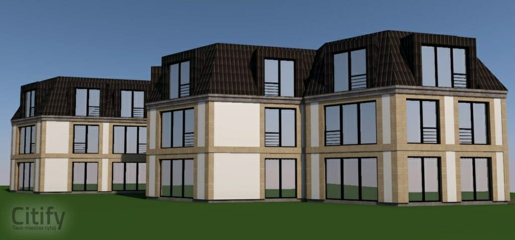 Nemenčinės pl. 112 B dalis (Nemenčinės pl. 112) - Korterelamu - visuaalne