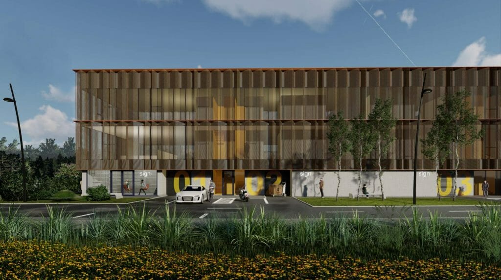 Sietyno g. 38 (Sietyno g. 38) - Office center - visualization