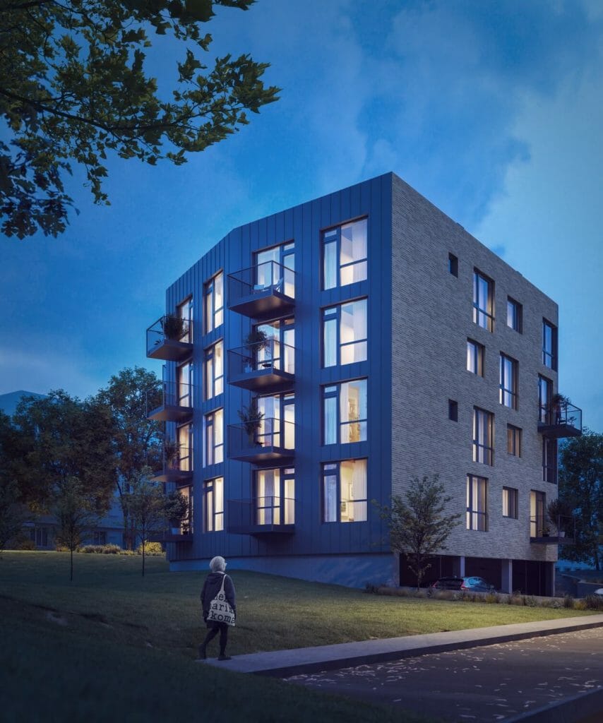 VA30 (Vandentiekio g. 30A) - Korterelamu - visuaalne
