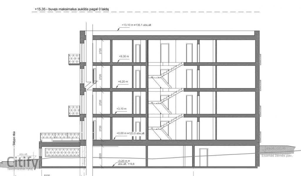 VA30 (Vandentiekio g. 30A) - Korterelamu - visuaalne