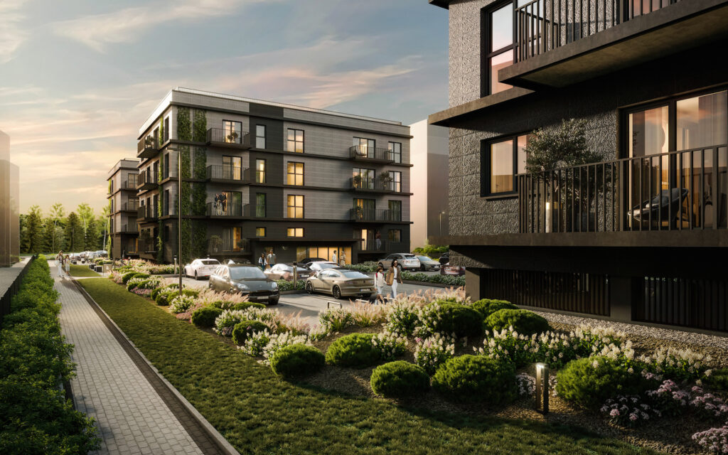 B Kvadratu (Bajorų kel. 29) (Bajorų kel. 29) - Multi apartment - visualization