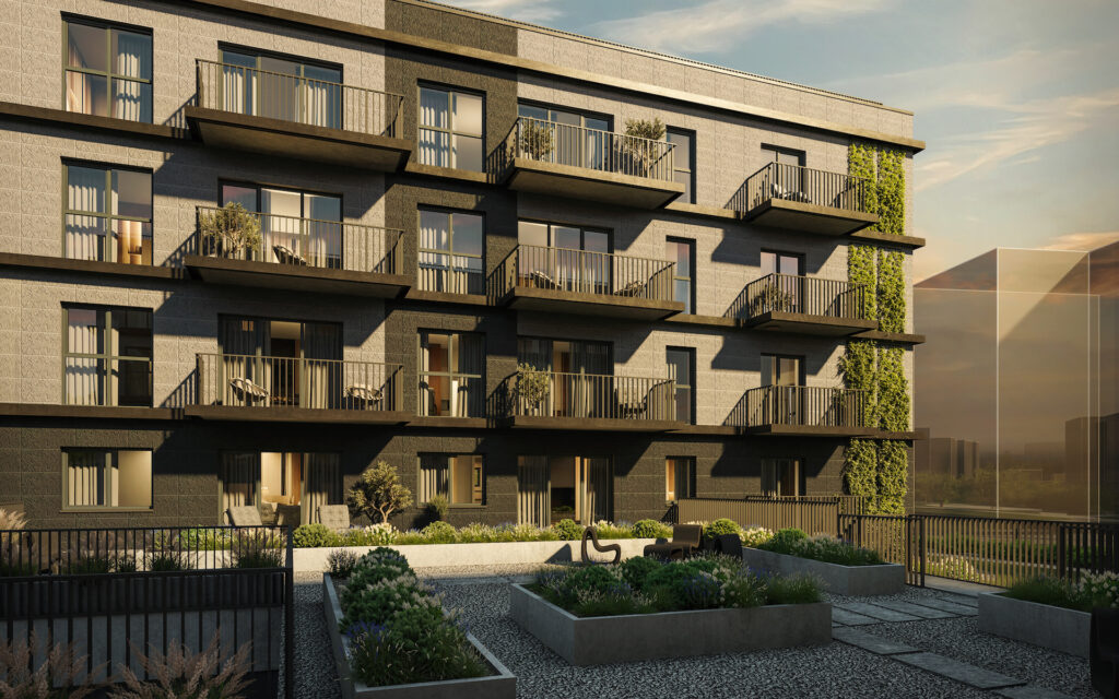 B Kvadratu (Bajorų kel. 29) (Bajorų kel. 29) - Multi apartment - visualization