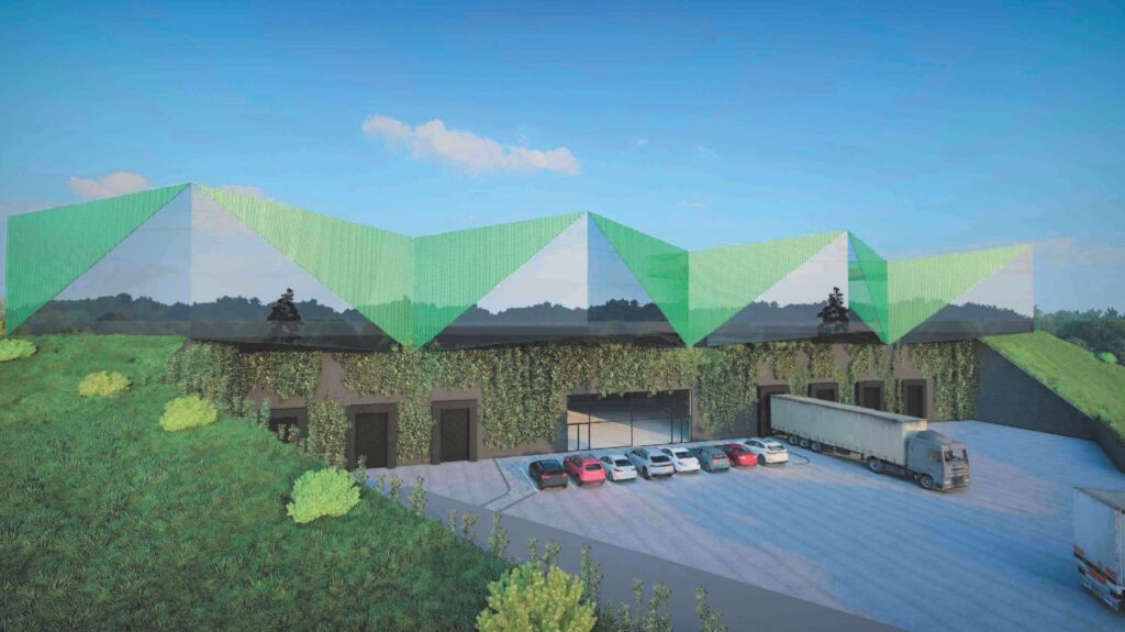 Naujoji Riovonių g. 4 (Naujoji Riovonių g. 4) - Office center, Warehouse / Distribution center - visualization