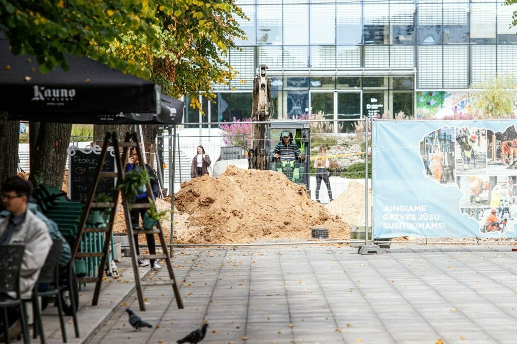 S. Daukanto g. rekonstrukcija (S. Daukanto g.) - Gatvė - statybų nuotraukos