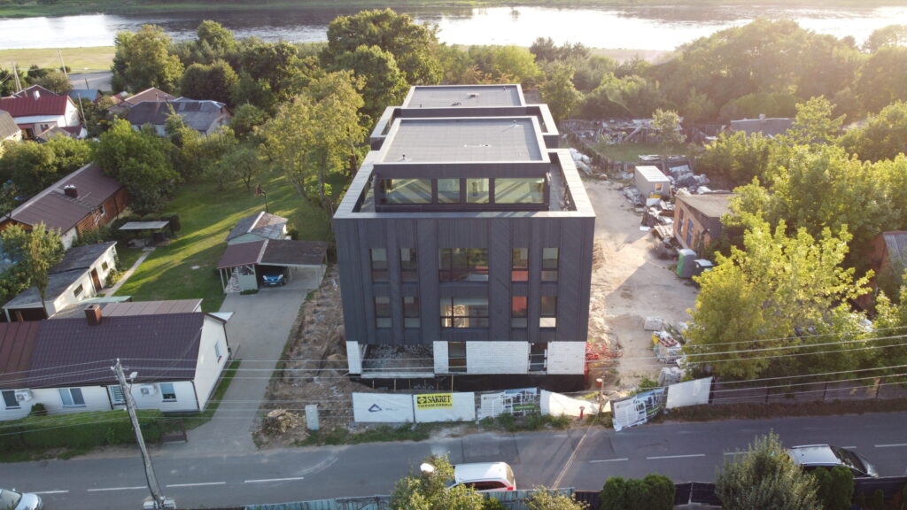 Hygge Namai (Kranto al. 116) - Multi apartment - construction photos