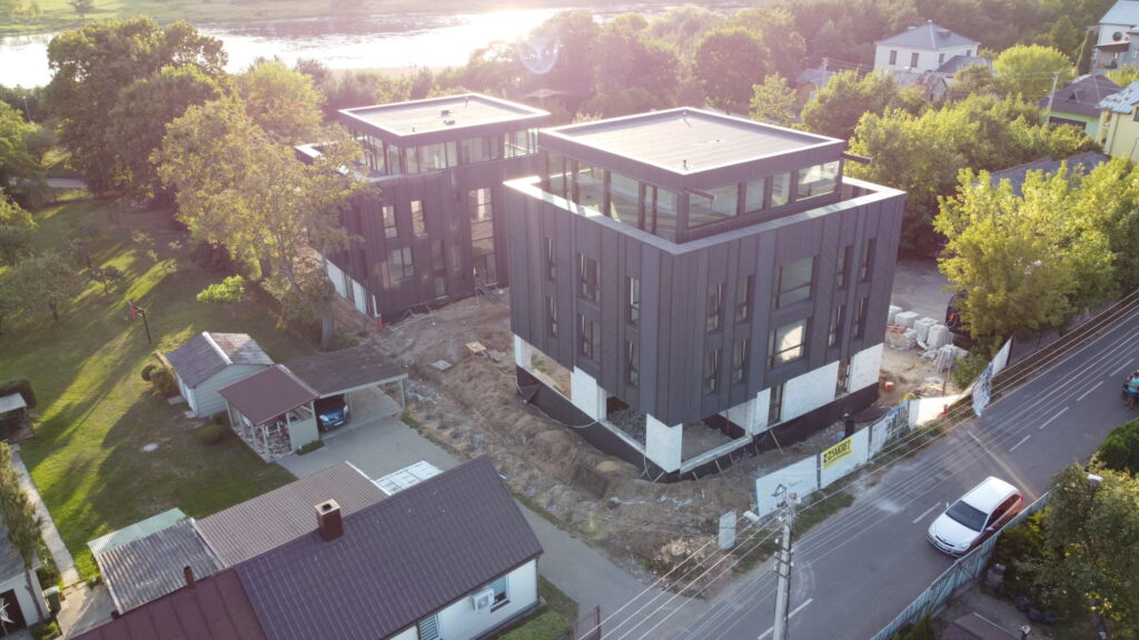 Hygge Namai (Kranto al. 116) - Multi apartment - construction photos