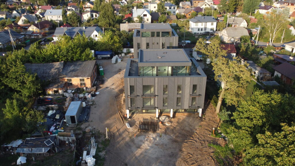 Hygge Namai (Kranto al. 116) - Multi apartment - construction photos