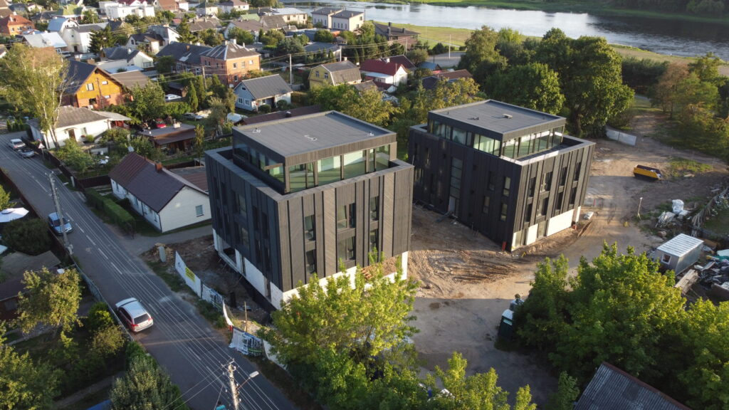 Hygge Namai (Kranto al. 116) - Multi apartment - construction photos