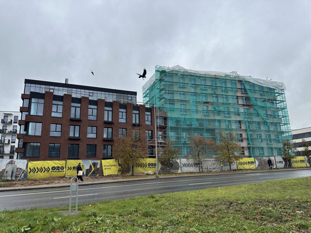 Ozo pulsas (Vito Gerulaičio g. 4) - Co-living, Viesnīca, Daudzdzīvokļu nams - būvdarbu attēli