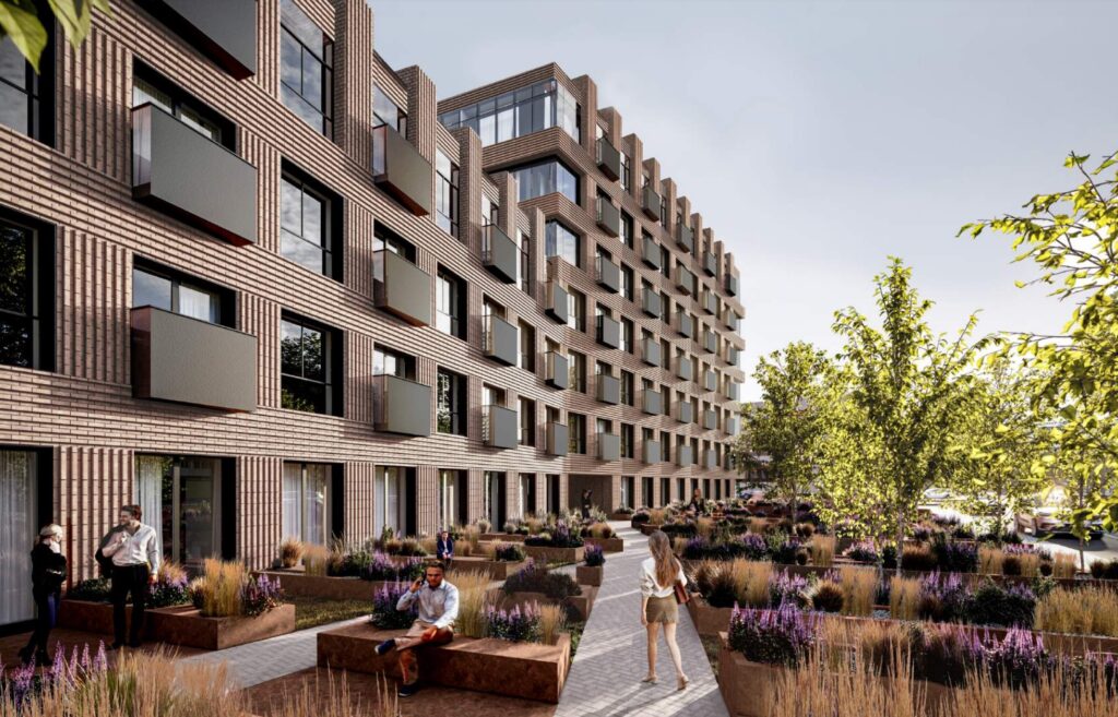 Ozo pulsas (Vito Gerulaičio g. 4) - Co-living, Viesnīca, Daudzdzīvokļu nams - vizualizācija