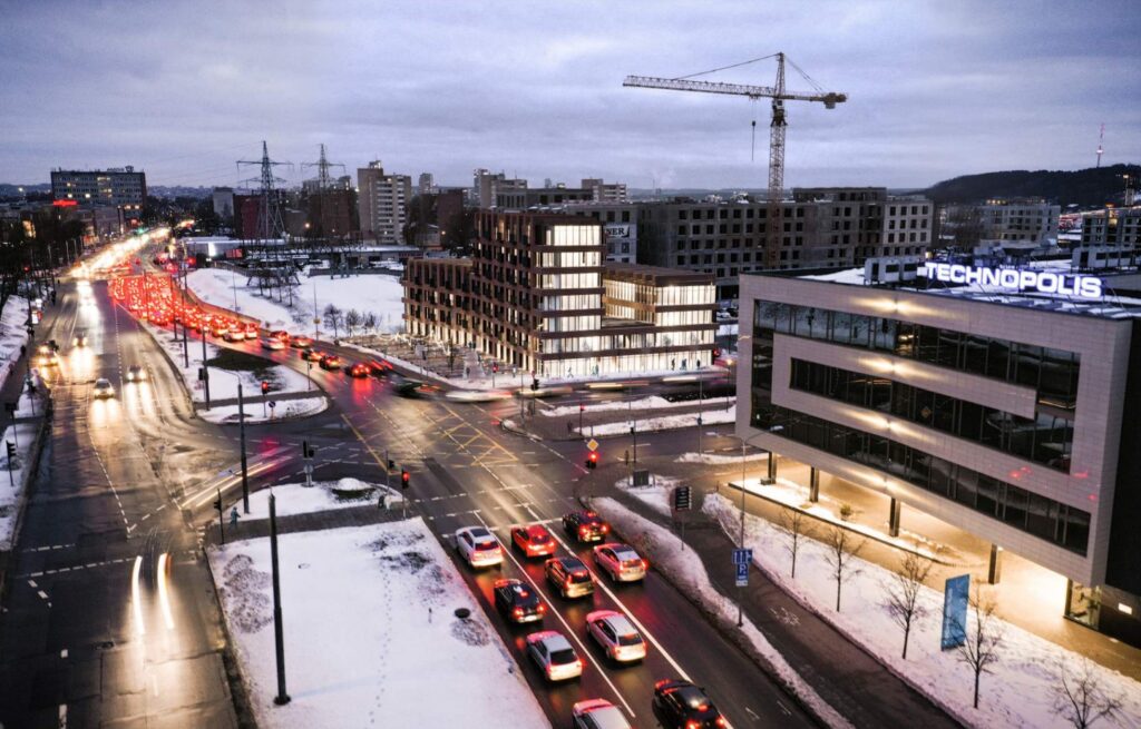 Ozo pulsas (Vito Gerulaičio g. 4) - Co-living, Viesnīca, Daudzdzīvokļu nams - vizualizācija