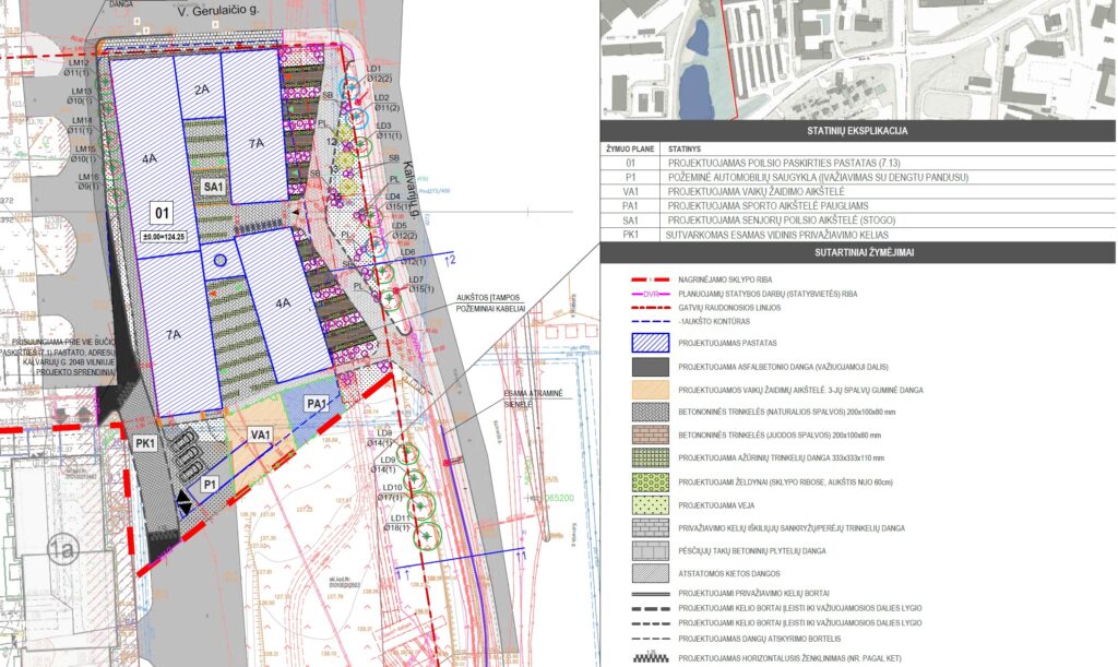 Ozo pulsas (Vito Gerulaičio g. 4) - Co-living, Viesnīca, Daudzdzīvokļu nams - vizualizācija