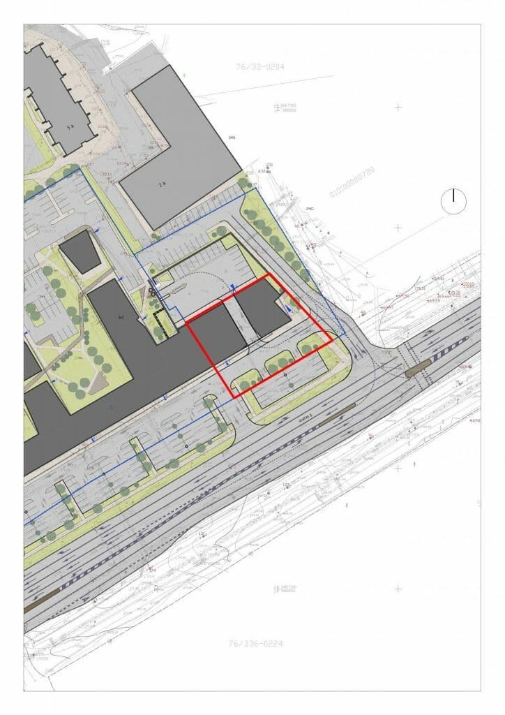 Ateities Trio verslo centras (Ateities g. 29) - Office center - visualization