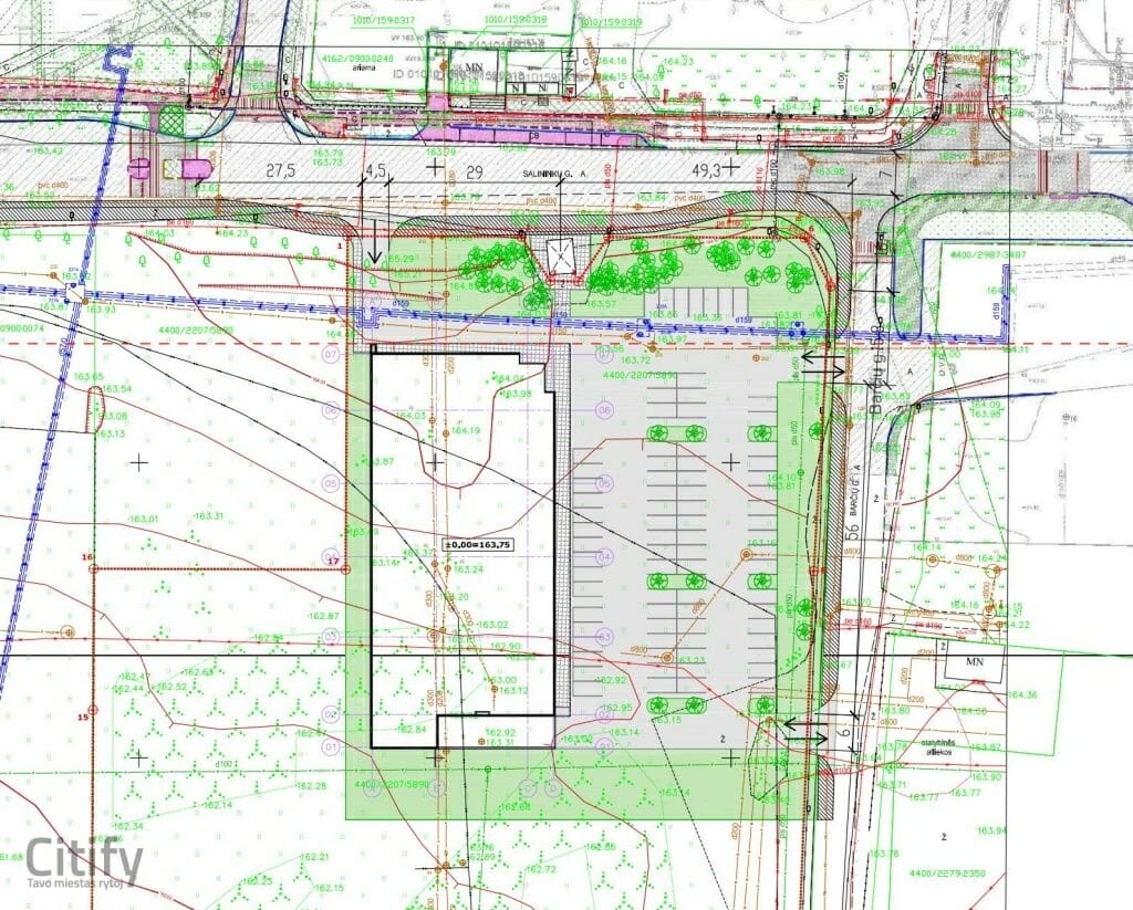 LIDL Barčių g. 1 (Barčių g. 1) - Food store - visualization