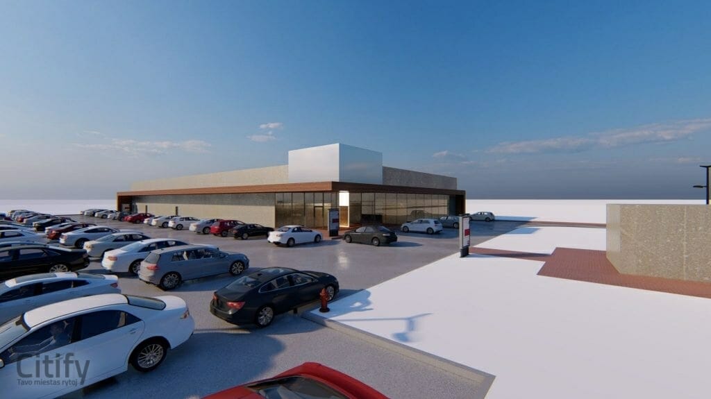 LIDL Barčių g. 1 (Barčių g. 1) - Food store - visualization