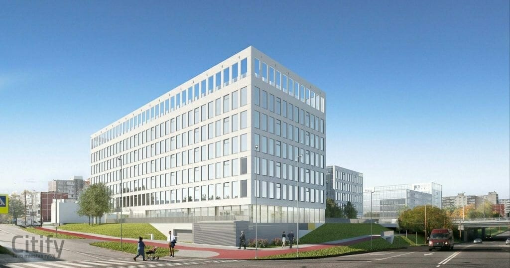 Freedom 35 (Laisvės pr. 35) - Office center - visualization