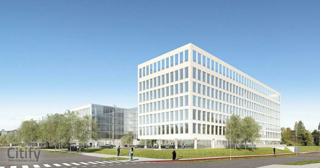 Freedom 35 (Laisvės pr. 35) - Office center - visualization