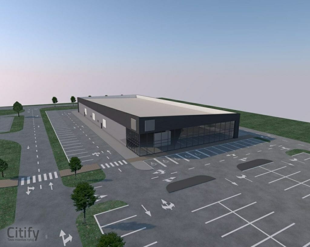 LIDL Islandijos pl. (Islandijos pl. 30) - Maisto parduotuvė - vizualizacija