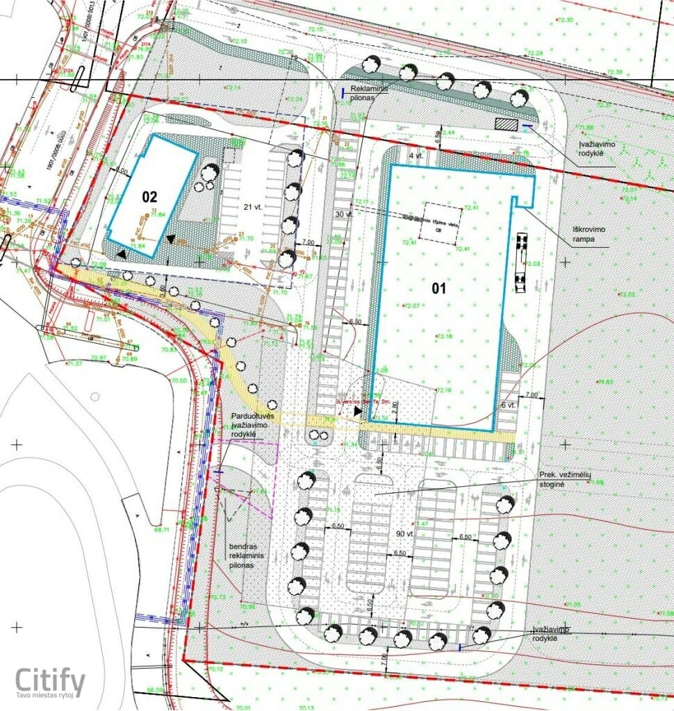 LIDL Islandijos pl. (Islandijos pl. 30) - Maisto parduotuvė - vizualizacija