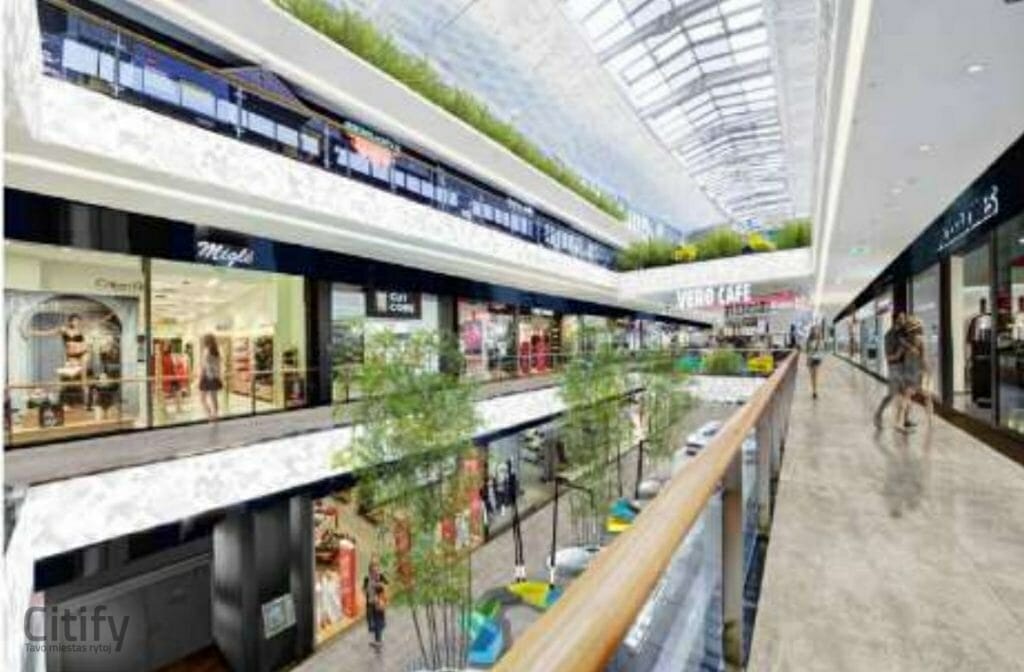 PC Ozas rekonstrukcija (Ozo g. 18) - Shopping center - visualization