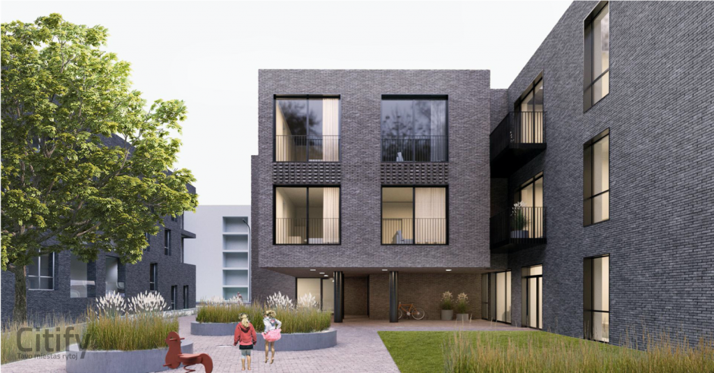 Sėlių 36 (Sėlių g. 36) - Daugiabutis - vizualizacija