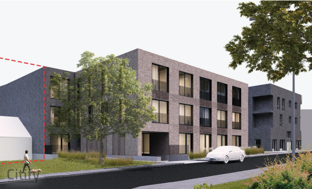 Sėlių 36 (Sėlių g. 36) - Daugiabutis - vizualizacija