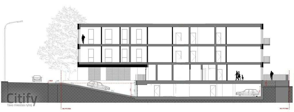 Sėlių 36 (Sėlių g. 36) - Daugiabutis - vizualizacija